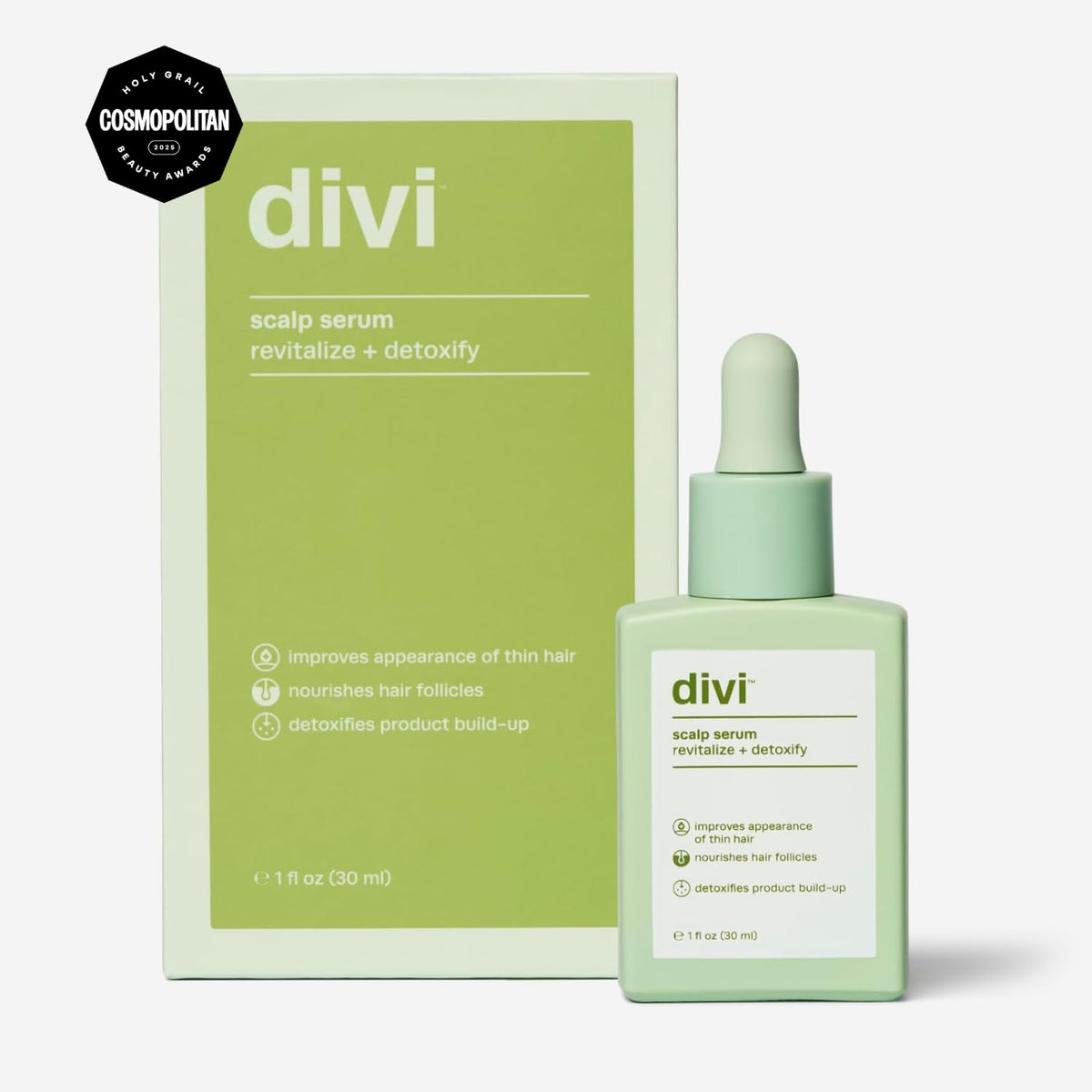 divi Scalp Serum for Thinning Hair, Hair Growth Serum, 30ml