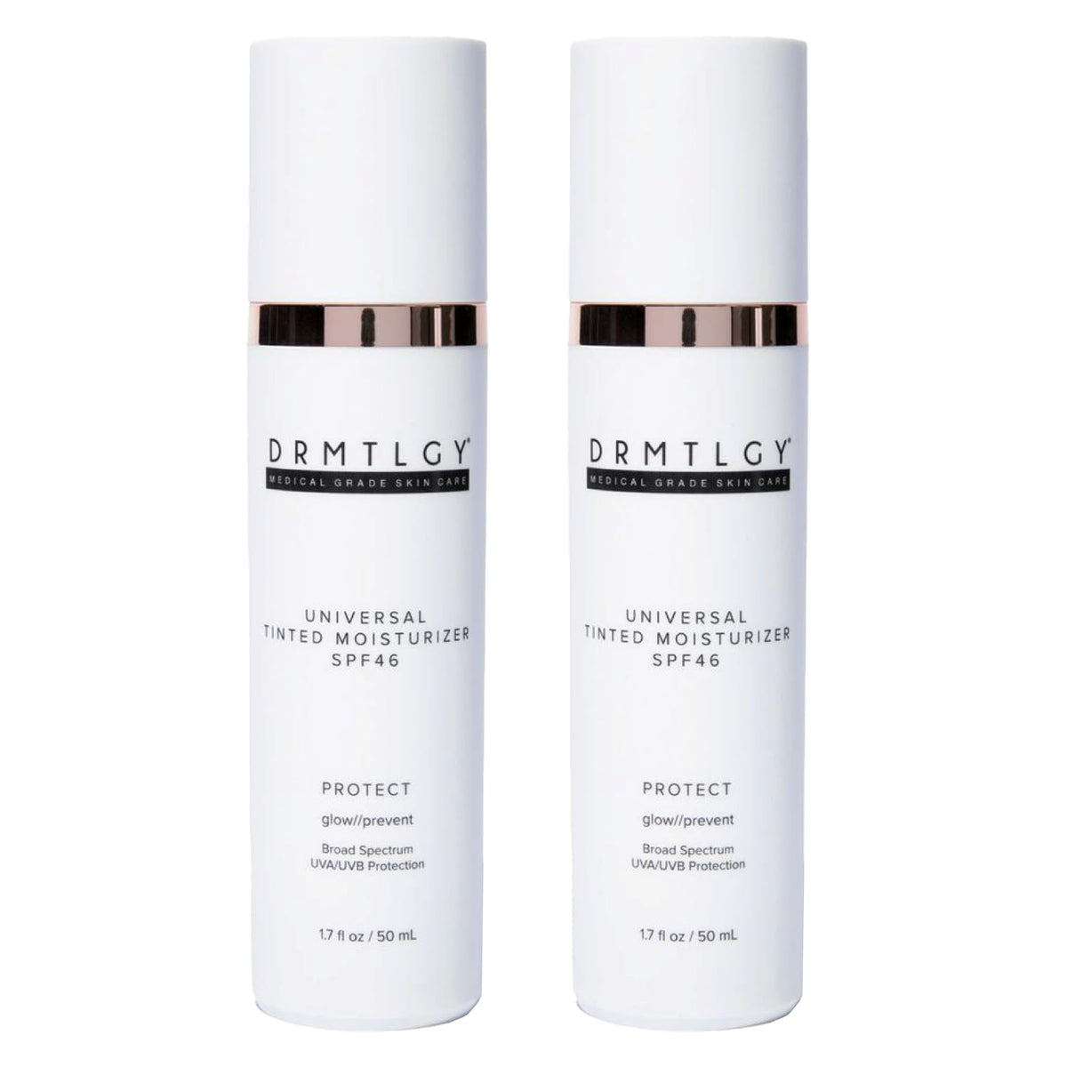DRMTLGY Universal Tinted Moisturizer SPF 46, Dewy Tinted Sunscreen