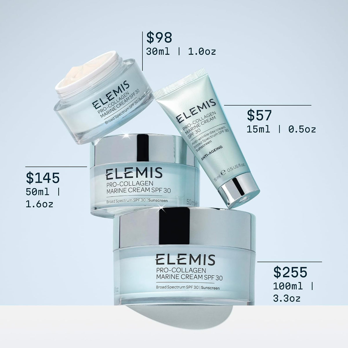 ELEMIS Pro-Collagen Marine Cream SPF 30, Anti-Wrinkle Moisturizer