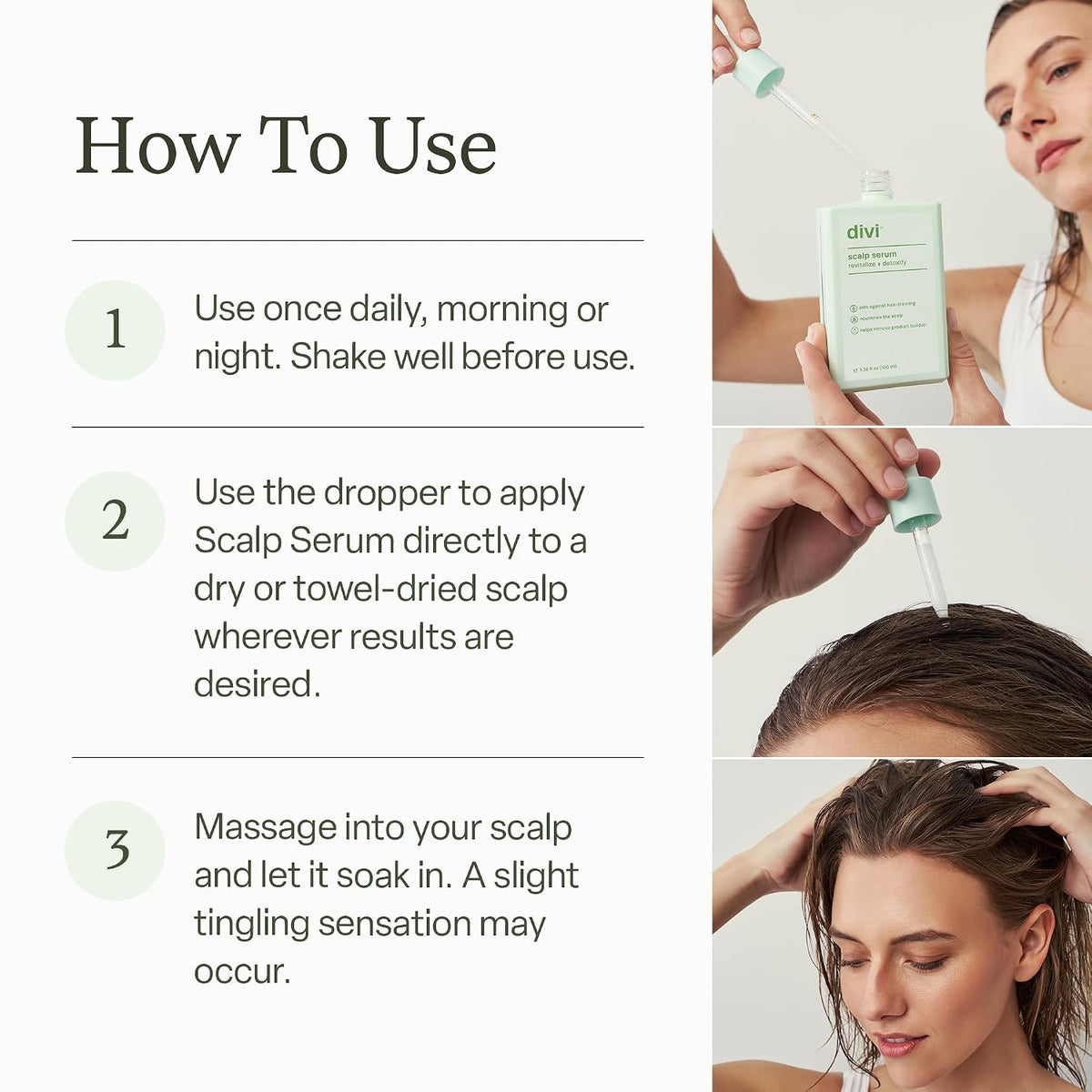 divi Scalp Serum for Thinning Hair, Hair Growth Serum, 30ml
