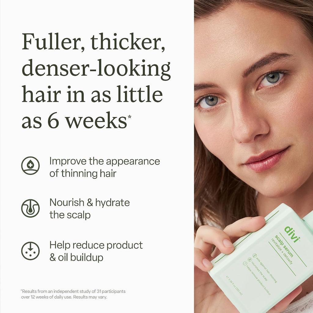 divi Scalp Serum for Thinning Hair, Hair Growth Serum, 30ml